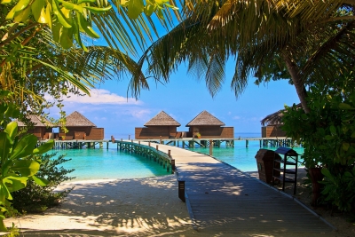 Las Maldivas, destino ideal para lunas de miel.