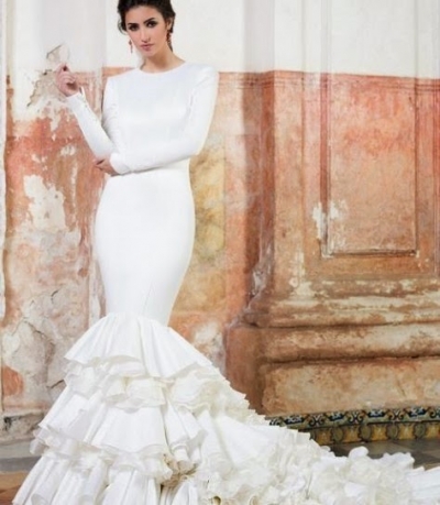 10 vestidos de novia con aires flamencos