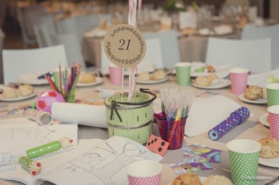Ideas para decorar una mesa infantil en una boda