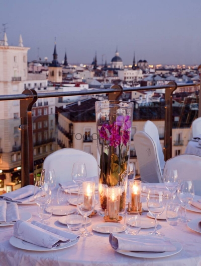 Bodas íntimas; casarte en una terraza en Madrid