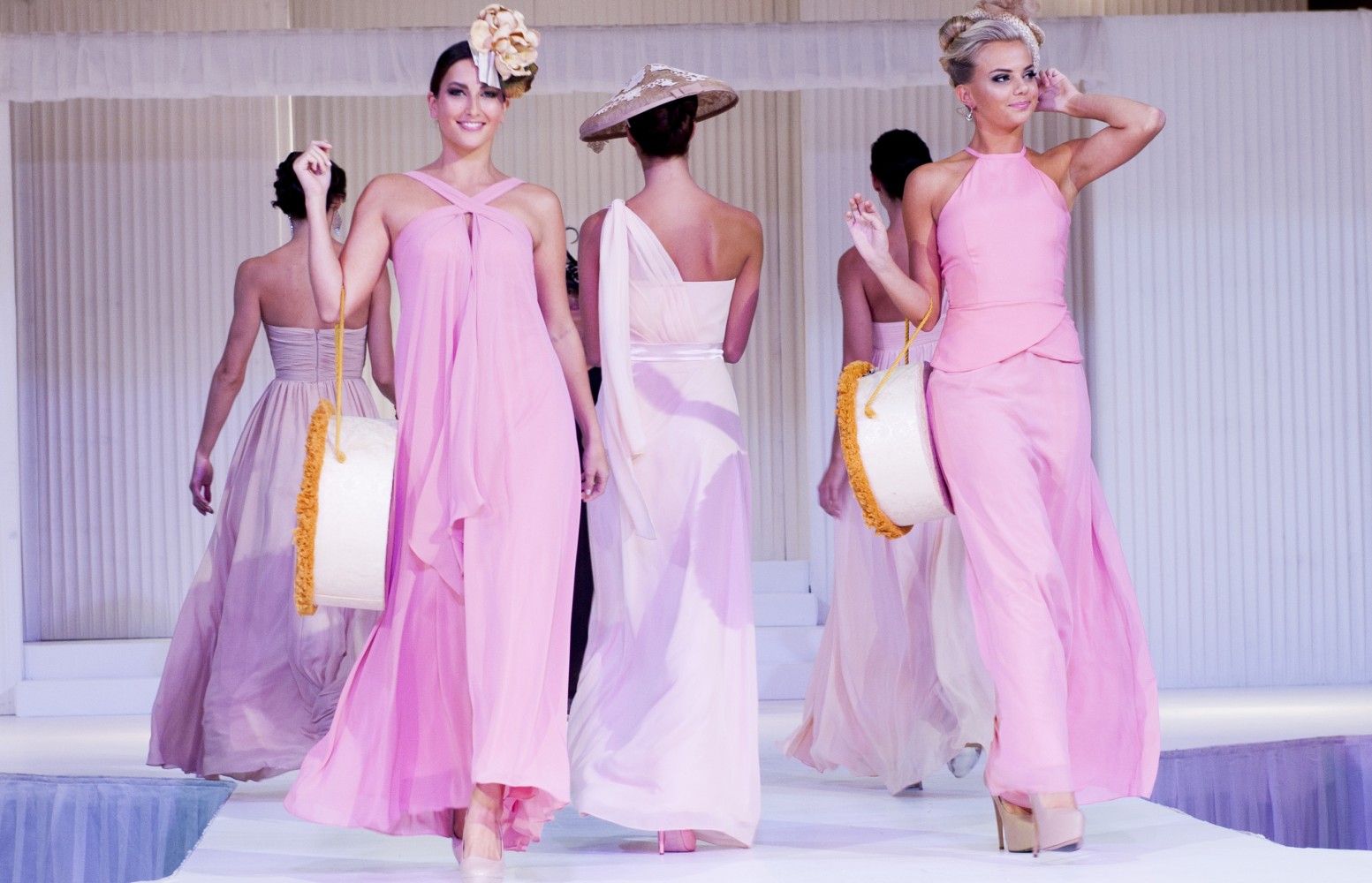 sydney bridal expo natasha millani bridesmaid dresses pink 1553x1000